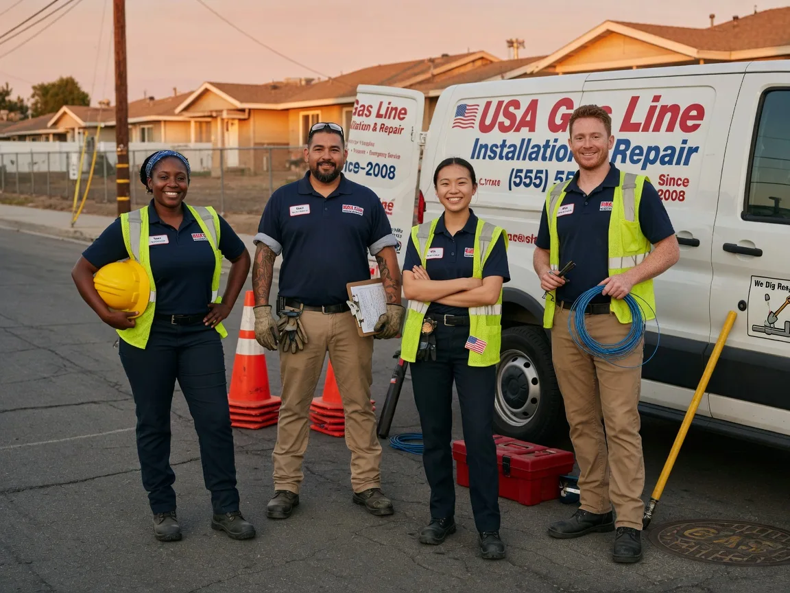Gas Line Installation company in Leeds, MA